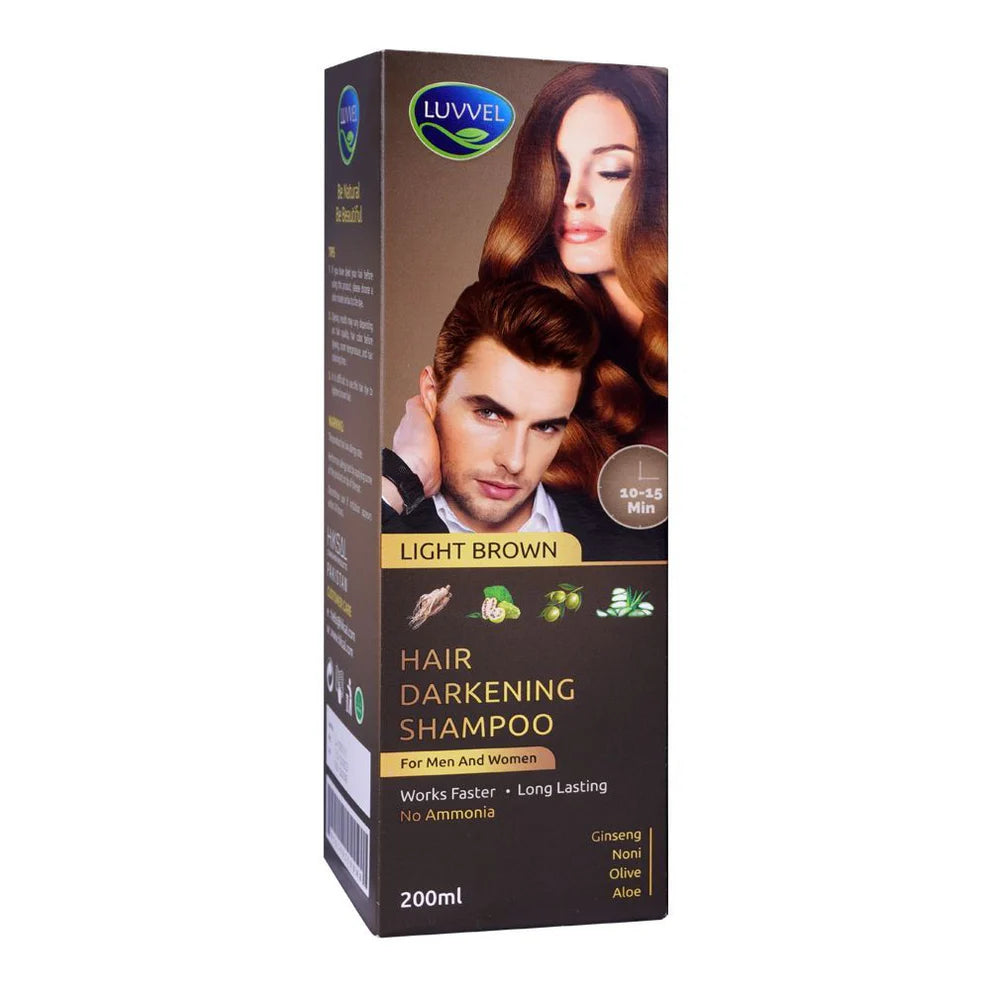 LUVVEL MEDICATED HAIR COLOR SHAMPOO