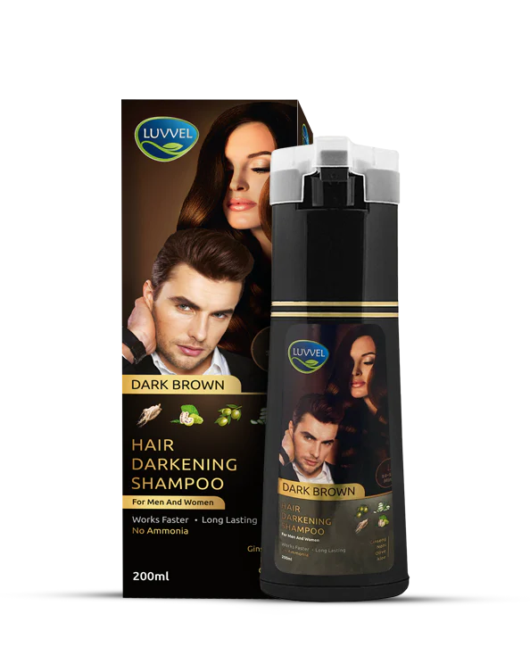 LUVVEL MEDICATED HAIR COLOR SHAMPOO
